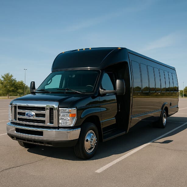 Bus Rental Company Greensboro 18 Passenger Minibus