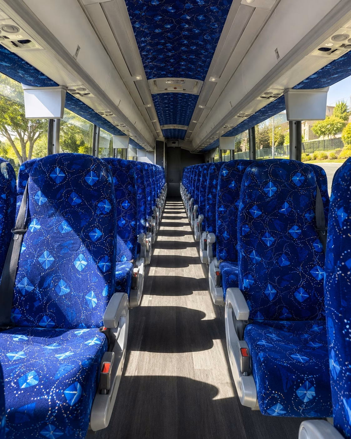 corporate event charter bus rentals in greensboro
