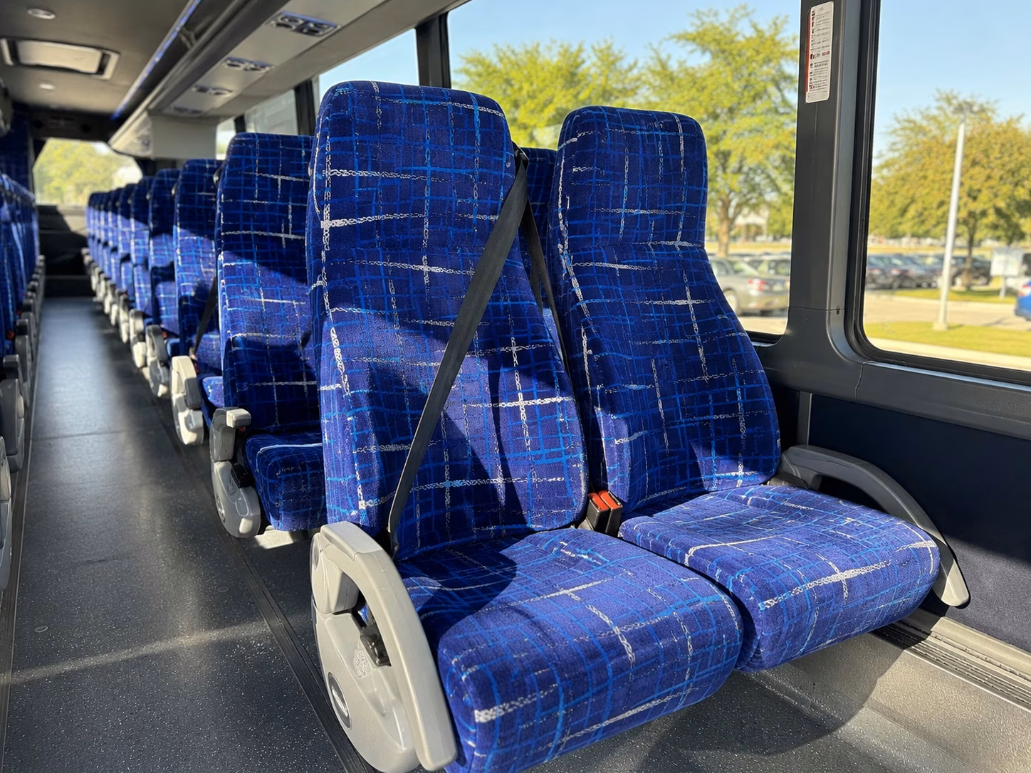how the day of the week changes bus rental costs in greensboro north carolina