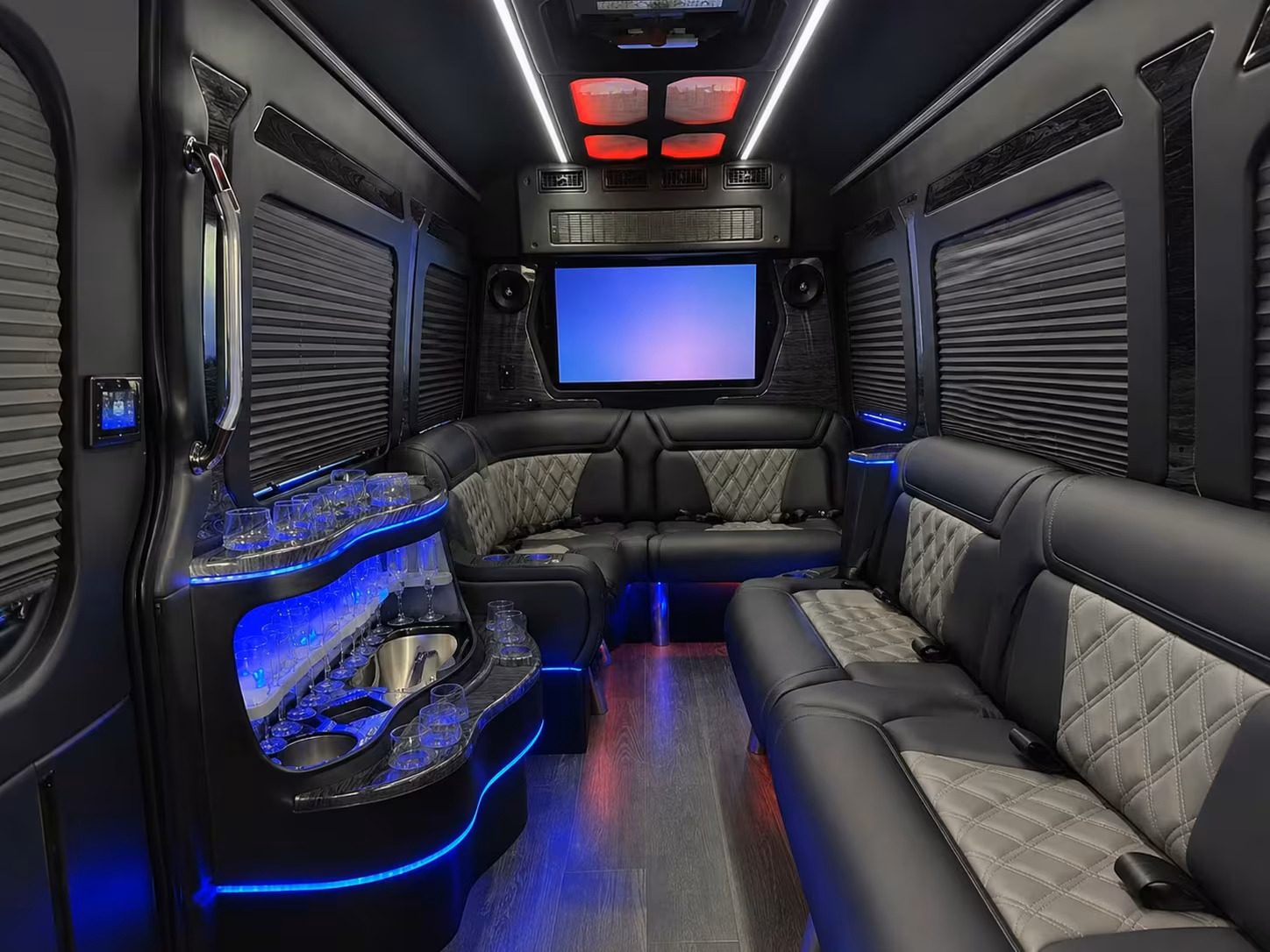 sprinter limousine inside
