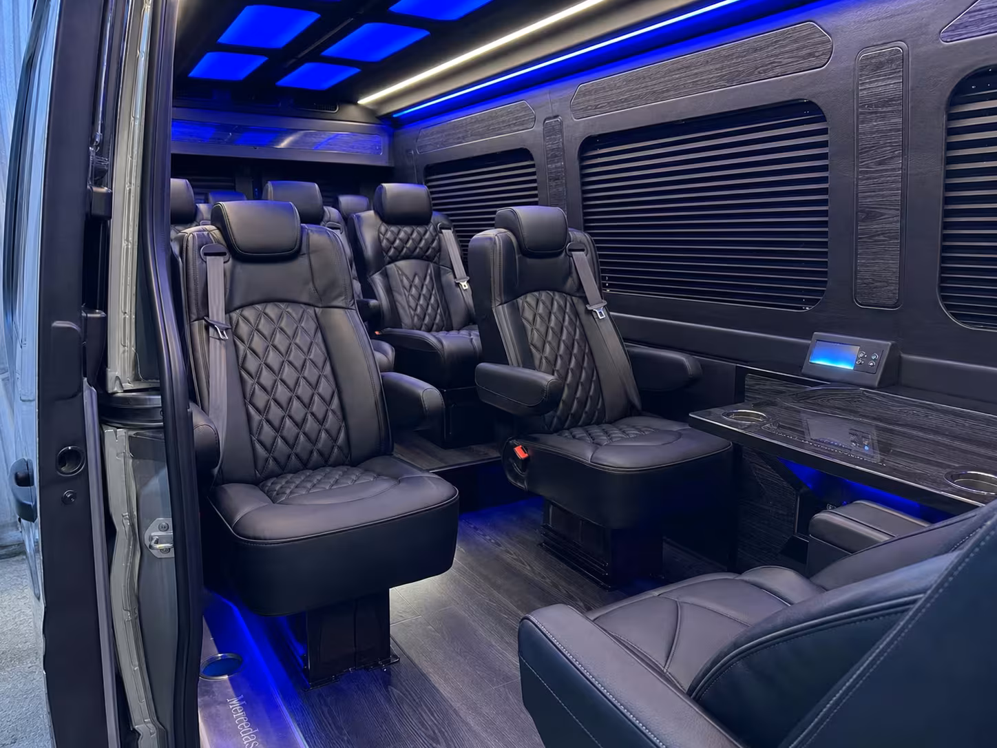 sprinter van transportation for groups and events across greensboro